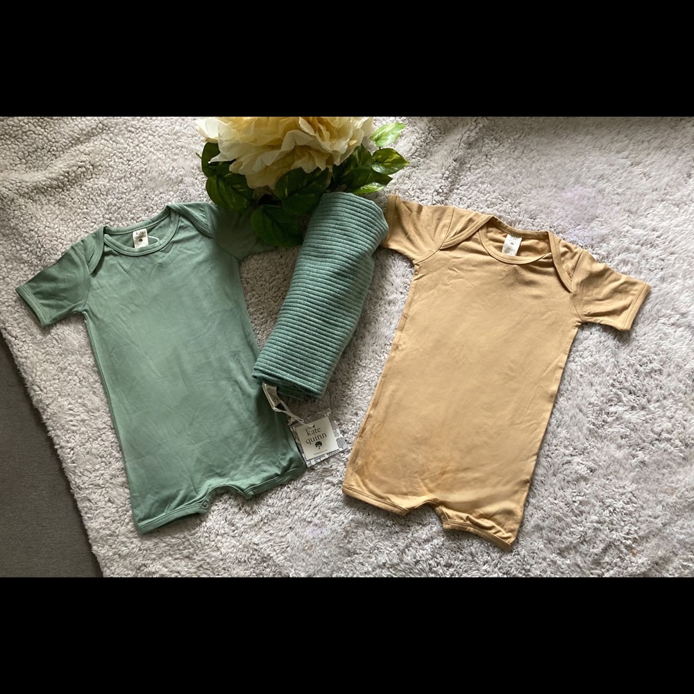 Kate Quinn Lap Neck Shortie Swaddle Jumpsuit